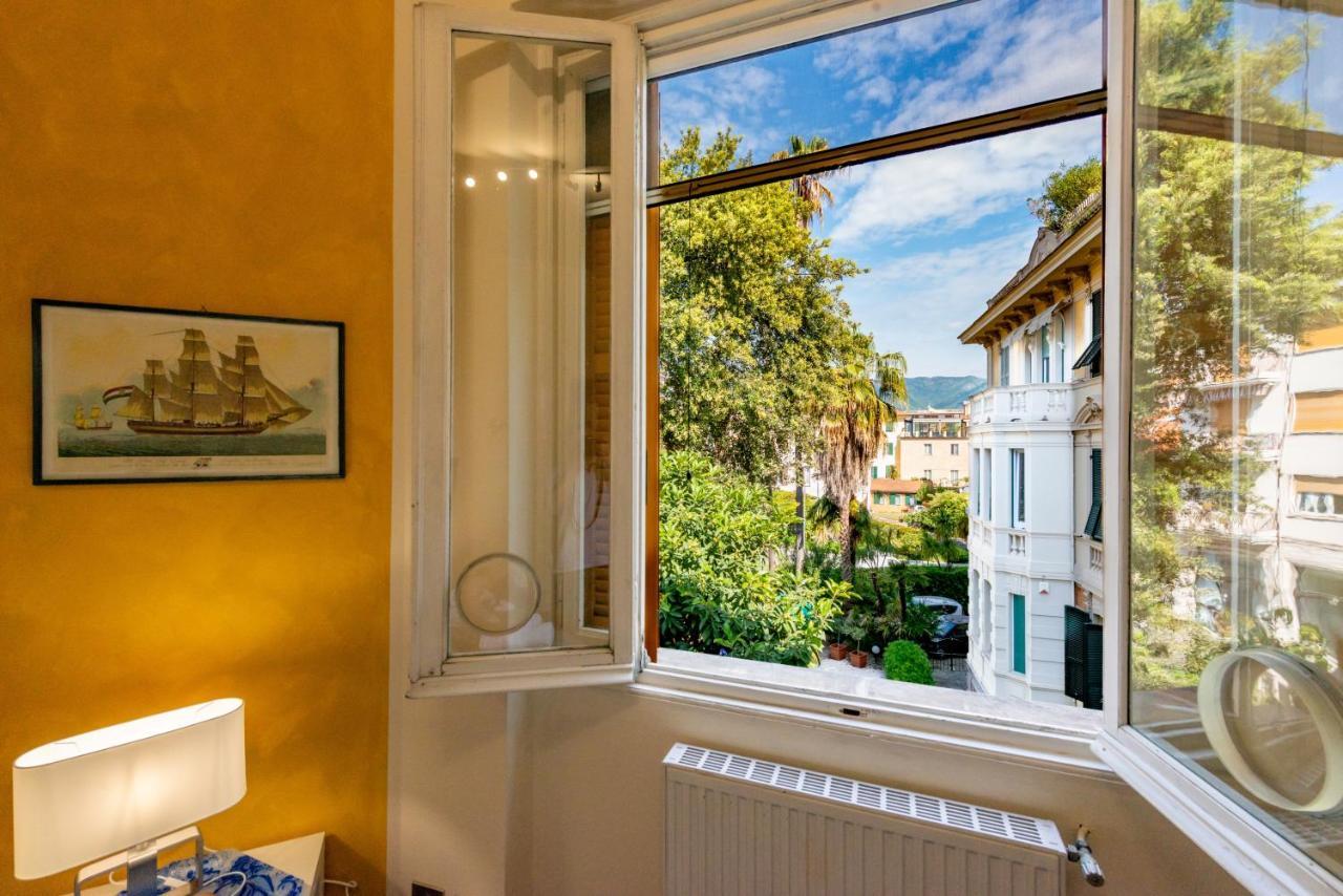 Casa Pier - Centralissima In Villa D'Epoca Rapallo Bagian luar foto